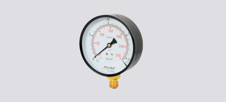 commercial utility Pressure Gauges